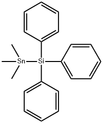 TRIMETHYLSTANNYLTRIPHENYLSILANE 结构式