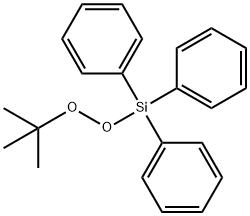 t-Butylperoxytriphenylsilane 结构式