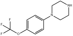 1-(4-三氟甲氧基苯基)哌嗪 结构式