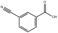 3-氰基苯甲酸 结构式