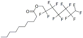 Decanoic acid 2,2,3,3,4,4,5,5,6,6,7,7-dodecafluoroheptyl ester 结构式