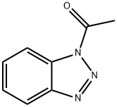 1-乙酰基苯并三唑 结构式