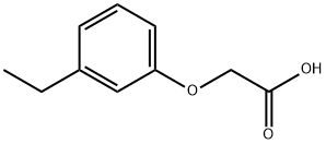2-(3-乙基苯氧基)乙酸 结构式