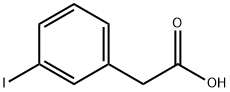 3-碘苯乙酸 结构式