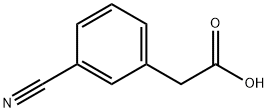 3-氰基-苯乙酸 结构式