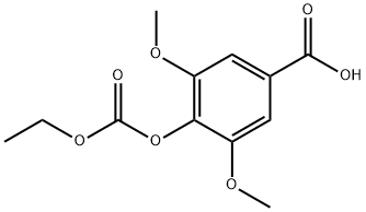 4-((Ethoxycarbonyl)oxy)-3,5-dimethoxybenzoicacid