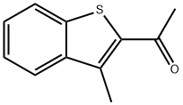 2-乙酰-3-甲基苯并[B]噻吩 结构式