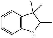 2,3,3-TRIMETHYL-2,3-DIHYDRO-1H-INDOLE 结构式