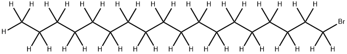 十八烷基溴-D37 结构式