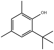 2,4-二甲基-6-叔丁基苯酚 结构式