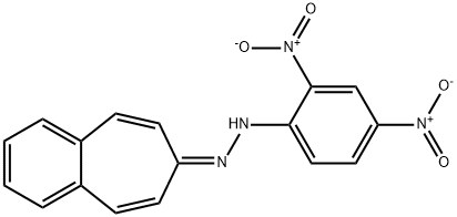 7H-Benzocyclohepten-7-one 2,4-dinitrophenyl hydrazone 结构式