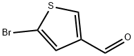 2-溴噻吩-4-甲醛 结构式