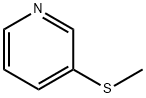 3-(甲硫基)吡啶 结构式