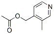 3-Methyl-4-pyridinemethanol acetate 结构式