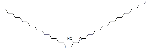 1,3-bis(octadecyloxy)propan-2-ol  结构式