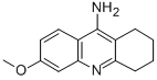 9-Acridinamine, 1,2,3,4-tetrahydro-6-methoxy- 结构式