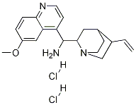 奎宁胺二盐酸盐 结构式