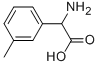 2-氨基-2-(3-甲基苯基)乙酸 结构式