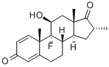地塞米松-17-酮 结构式