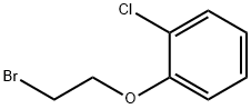 1-(2-溴乙氧基)-2-氯苯 结构式