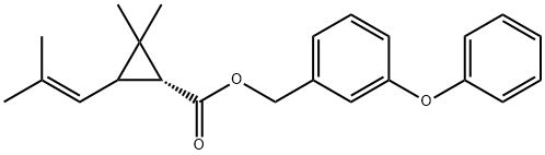 右旋苯醚菊酯 结构式