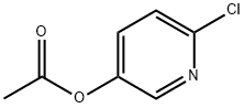 6-氯吡啶-3-基 乙酸酯 结构式