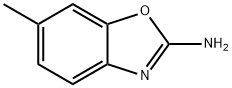 6-甲基-1,3-苯并恶唑-2-胺 结构式