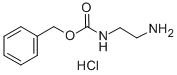 N-苄氧羰基乙二胺盐酸盐 结构式