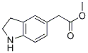 Methyl 2-(2,3-dihydro-1H-indol-5-yl)acetate 结构式