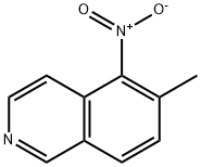 6-甲基-5-硝基异喹啉 结构式