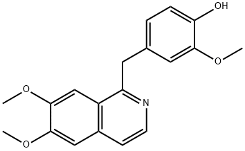 4'-hydroxypapaverine 结构式