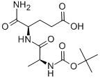 BOC-ALA-D-GLU-NH2 结构式