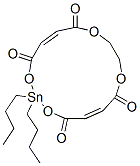 2,2-dibutyl-1,3,8,11-tetraoxa-2-stannacyclopentadeca-5,13-diene-4,7,12,15-tetrone  结构式