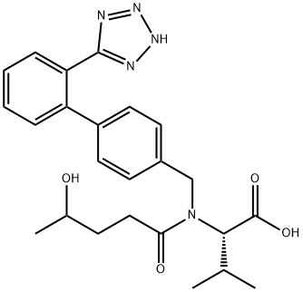 4-羟基缬沙坦 结构式