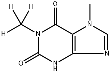 Paraxanthine-1-methyl-D3 结构式