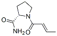 2-Pyrrolidinecarboxamide,1-(1-oxo-2-butenyl)-,[S-(E)]-(9CI) 结构式
