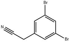 3,5-二溴苯乙腈 结构式