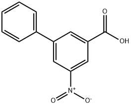 5-硝基-3-苯基苯甲酸 结构式