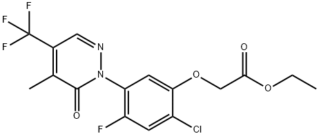 氟哒嗪草酯 结构式