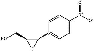 (2S,3S)-(-)-3-(4-硝基苯基)缩水甘油 结构式