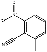 6-硝基-2-甲基苯甲腈 结构式