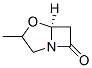 4-Oxa-1-azabicyclo[3.2.0]heptan-7-one,3-methyl-,(5S)-(9CI) 结构式