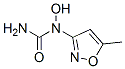 Urea, N-hydroxy-N-(5-methyl-3-isoxazolyl)- (9CI) 结构式