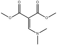 2-[(DIMETHYLAMINO)METHYLENE]PROPANEDIOIC ACID 1,3-DIMETHYL ESTER 结构式