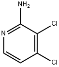 3,4-二氯吡啶-2-胺 结构式