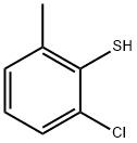 2-氯-6-甲基苯硫酚 结构式