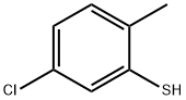 5-氯-2-甲基苯硫酚 结构式
