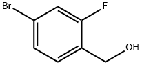 4-溴-2-氟苄醇 结构式