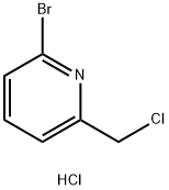 2-溴-6-(氯甲基)吡啶盐酸盐 结构式