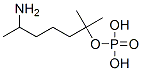 5-amino-1,1-dimethylhexyl dihydrogen phosphate  结构式